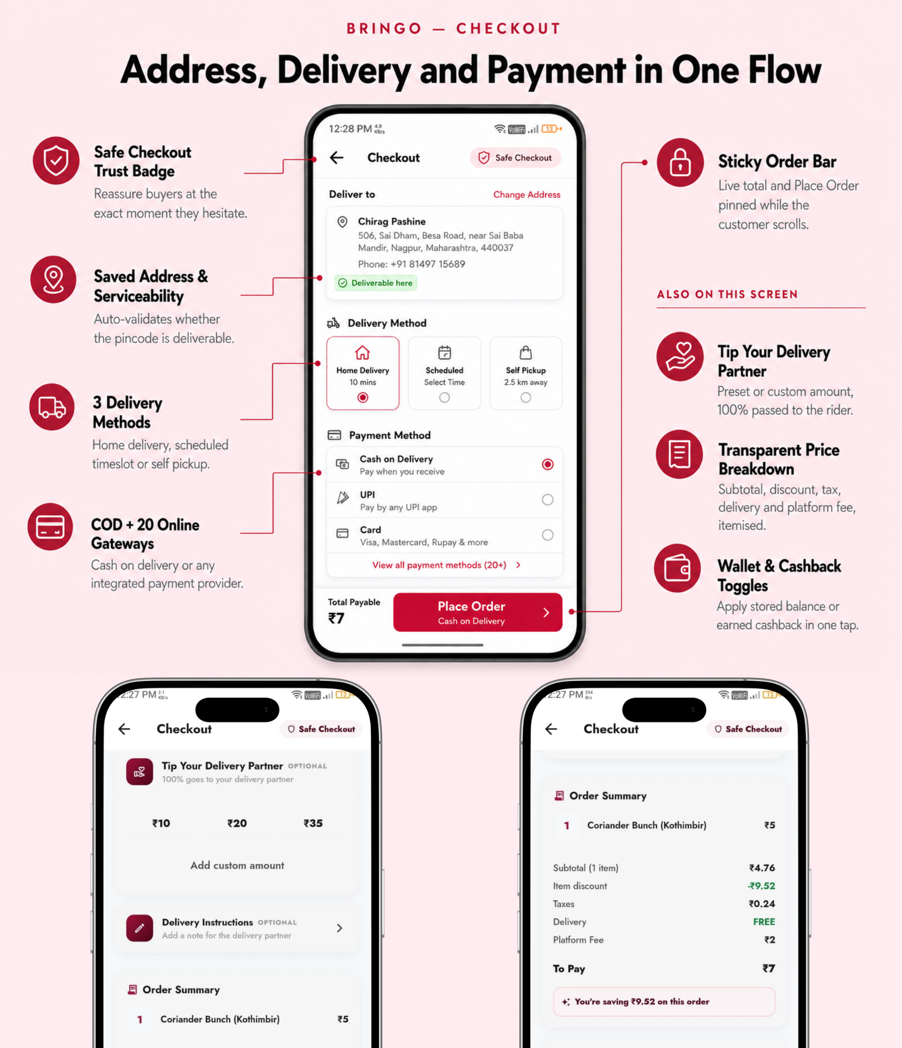Bringo | Multi Module Multivendor Delivery Platform