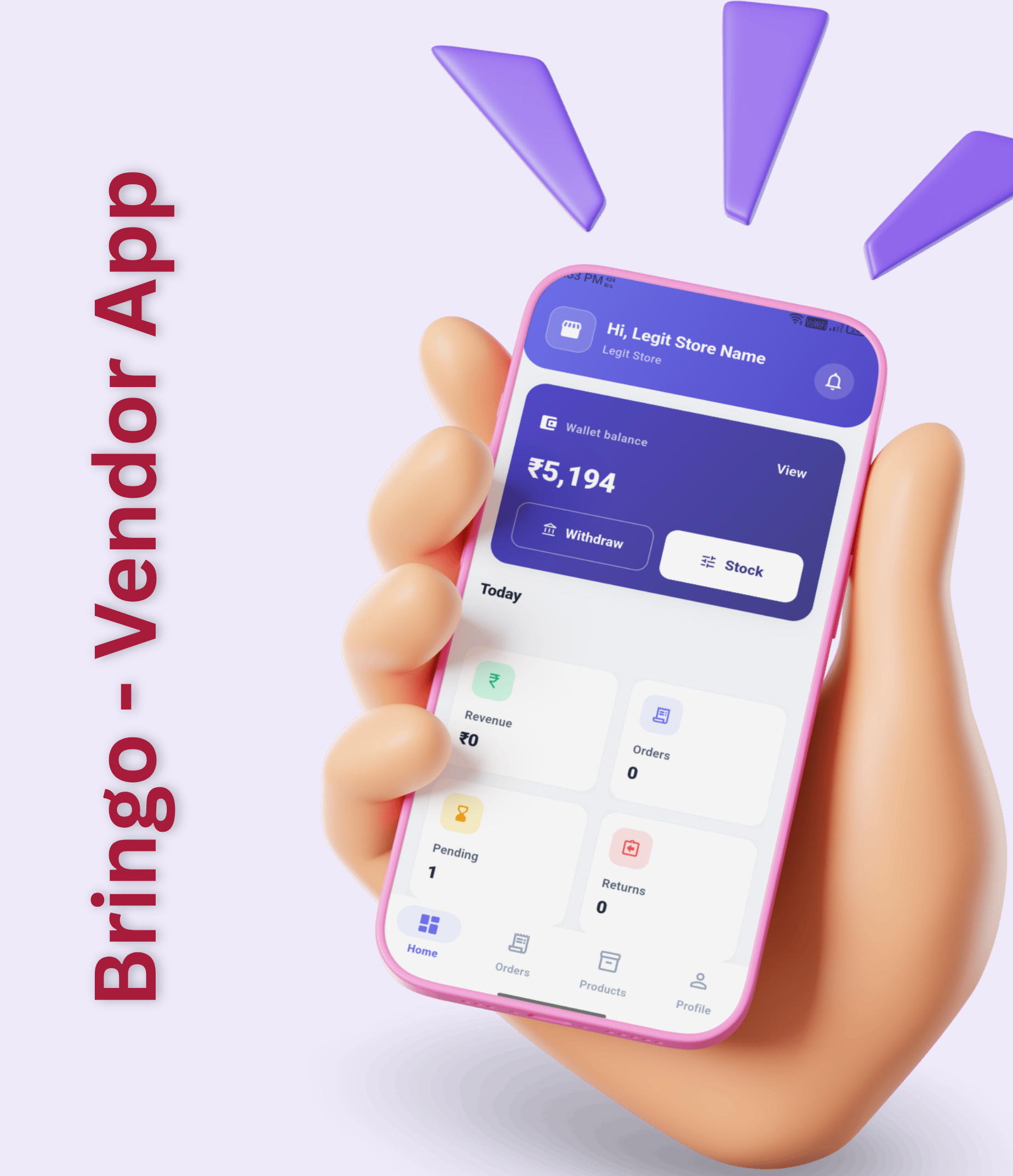 Bringo | Multi Module Multivendor Delivery Platform