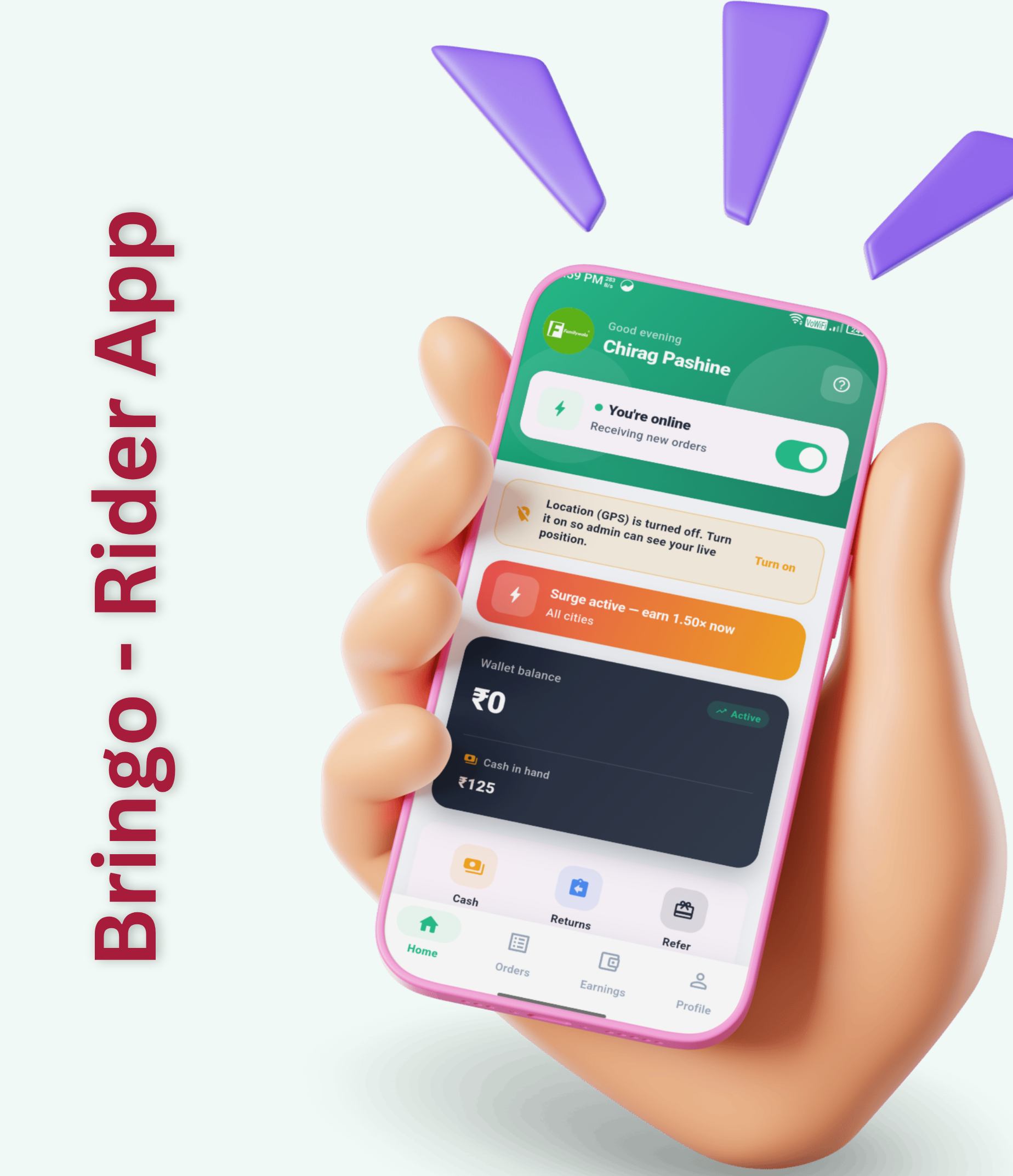 Bringo | Multi Module Multivendor Delivery Platform