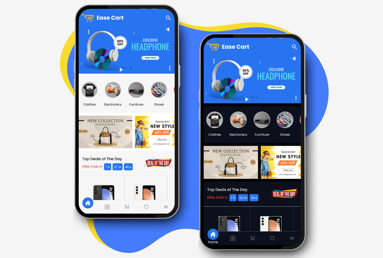 Ease Cart Grocery, Electronic, Ecommerce Android & IOS React Native Template - 9