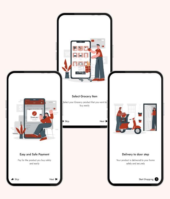 Grocery React Native Android App | Supermarket App | Single Vendor App - 9