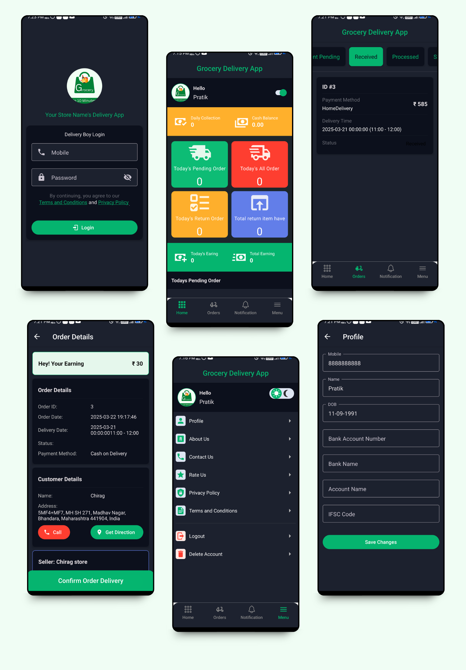 GroceryHub - 10 Minute App Multivendor Quick Commerce & eCommerce App | AI Insight | Multi Cart - 27
