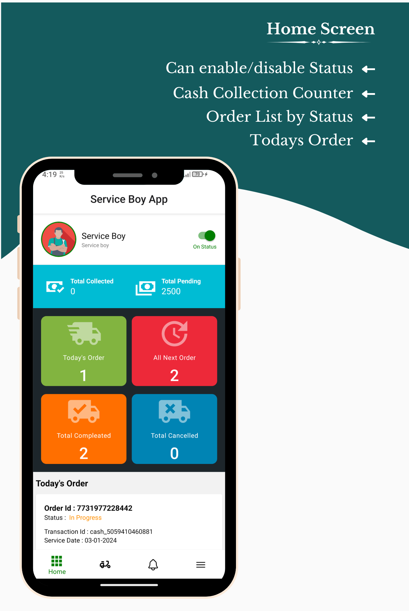 SparkleHub - On-Demand Service App for Car, Bike and Home | Multi-Franchise App