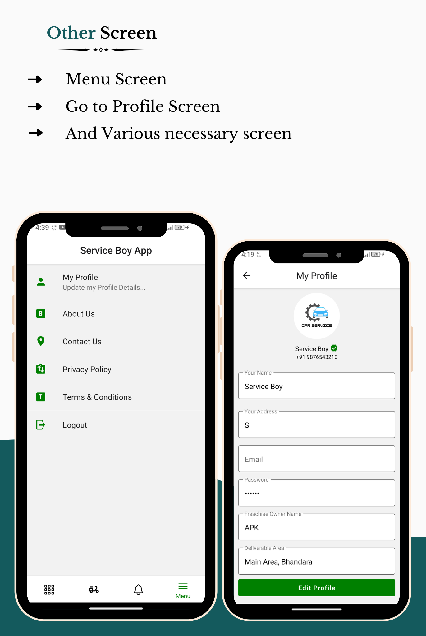 SparkleHub - On-Demand Service App for Car, Bike and Home | Multi-Franchise App