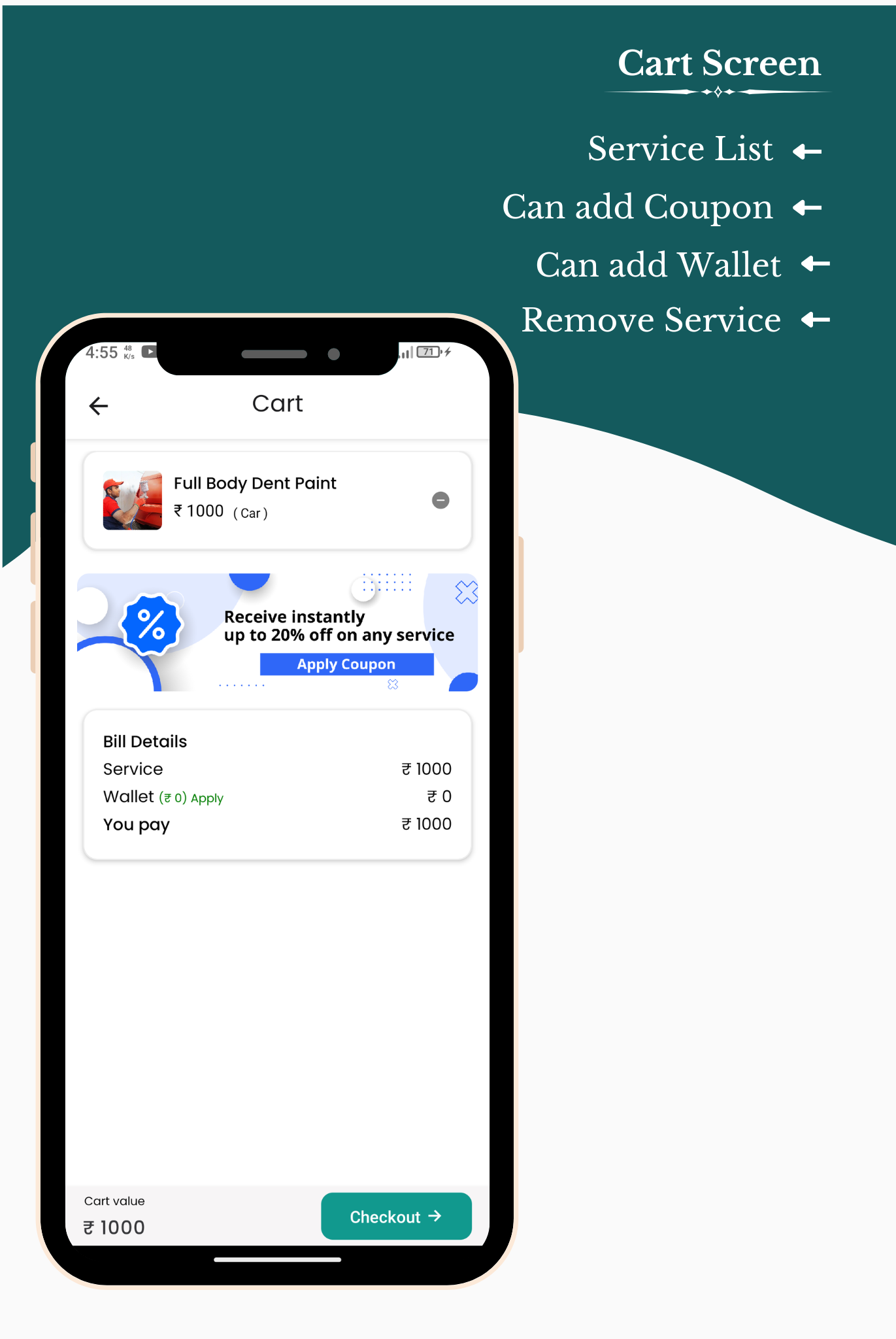 SparkleHub - On-Demand Service App for Car, Bike and Home | Multi-Franchise App
