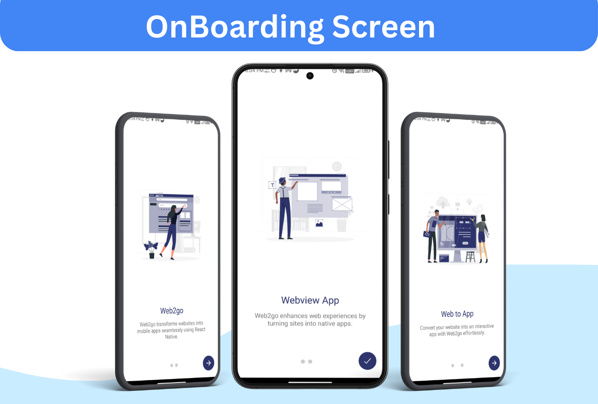 Web2Go - Website to React Native IOS Android App | Convert Website into App | Admin panel Available - 5
